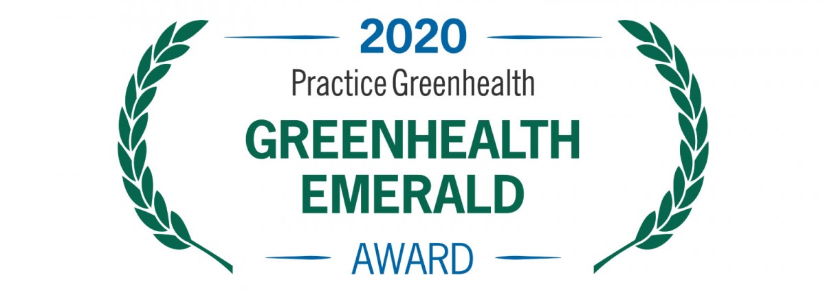 2020 Practice Greenhealth, Greenhealth Emerald award