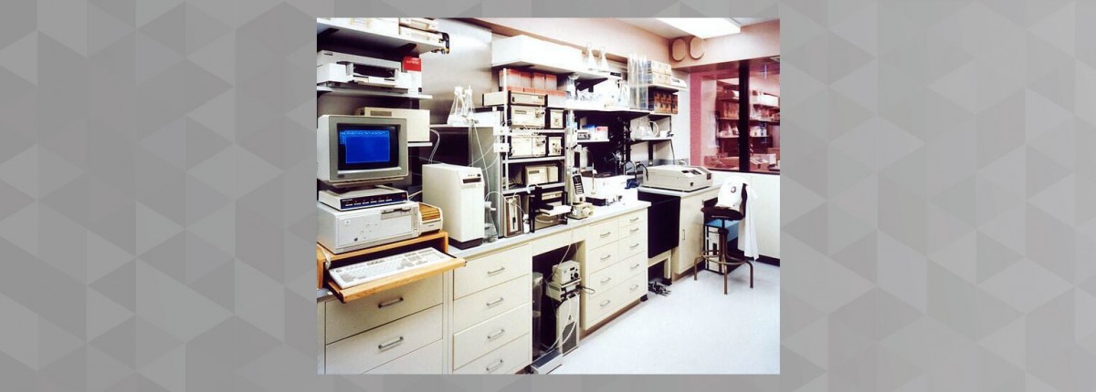 IT and clinical equipment in lab