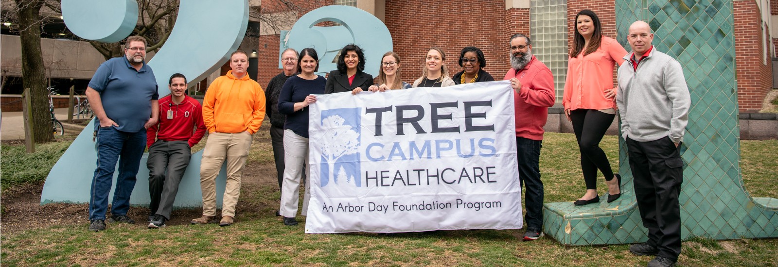 Wexner Medical Center recognized as Tree Campus Healthcare
